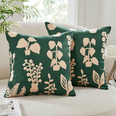 Bohome Foliage Cushion Covers