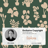 Bohome Foliage Shower Curtains