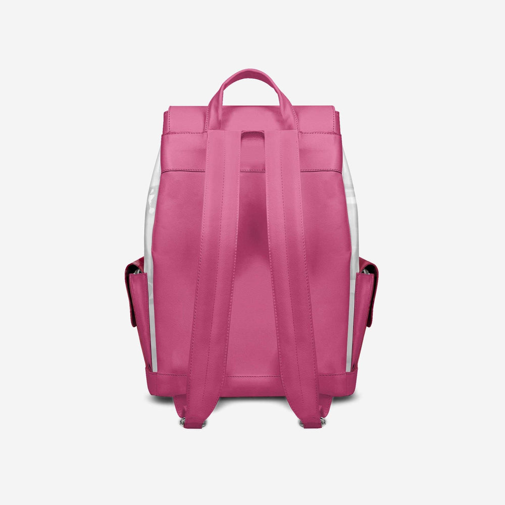 COUTURE Eco Backpack – Pink & White Edition | BYMANYC ® New York - Marcapon