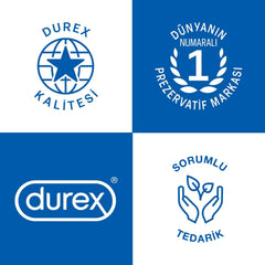 Durex Intense Uyarıcı Jel 10ml | Desirex™ Teknolojili, 20 Kullanım | Isıtıcı ve Soğutucu Etkili