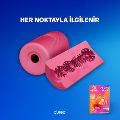 Durex Manual Masturbator – Flexible, Waterproof, and Reusable Up to 50 Times!