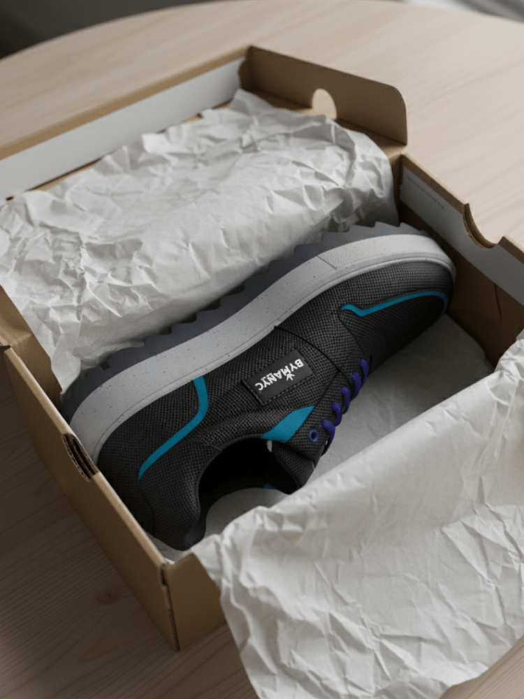 Eco - Conscious Sneakers BYMANYC ® New York GREENWICH TREND - Marcapon