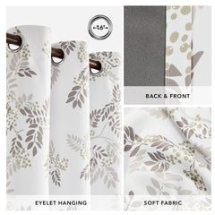 Farmhouse Mountain Ash Blackout Curtains