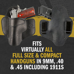 Comfort Carry Leather OWB Holster | Made in USA | Lifetime Warranty