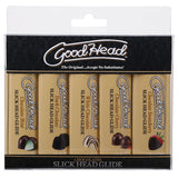 GoodHead Slick Head Glide Chocolate 1oz 5 Pack edible oral glide
