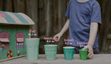 Melamine Cup - Medium with Alphabet in Pinkish Colors | Letter B