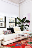 Santiago Atitlan Pink and Lime Pillow