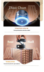 MagniHold DuoFold Magnetic Phone Holder | Vacuum Suction & N52 Magnet for Car, Desk & Home