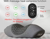 Cervical Hot Pillow Massager | Heated Neck & Shoulder Massage Pillow for Pain Relief