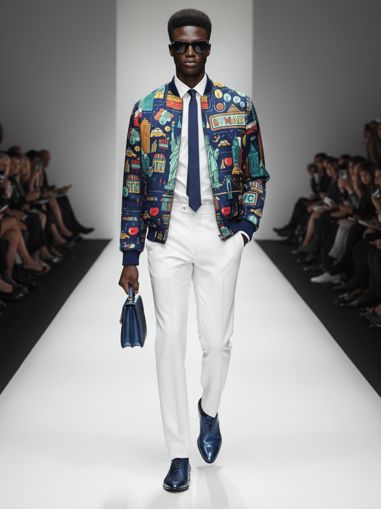 Men's MIDTOWN Bomber Jacket BYMANYC ® New York - Marcapon