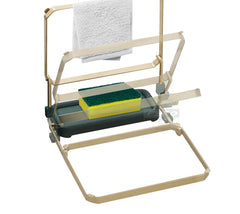 MeshMate Waste Rack | Foldable Sink Strainer with 50 Bags