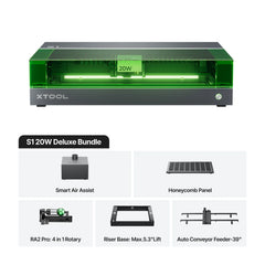 xTool S1 Enclosed Diode Laser Cutter | Professional Class 1 Safety Laser Engraver