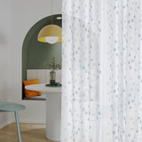 Modern Cubic Play Sheer Curtains