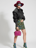 Motorcycle Leather Puff Sleeve Jacket MEATPACKING BYMANYC ® New York - Marcapon