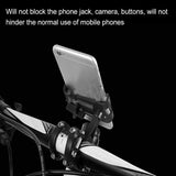 Motosiklet Telefon Tutacağı | 360° Döner, Kaymaz, Evrensel Gidon Montajı