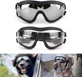 PETLESO Dog Goggles Large Breed, Large Dog Sunglasses Eye Protection for Dogs Windproof Goggles for Medium Large Dog Riding Biking Driving, Black - Marcapon