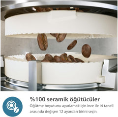 Philips 5500 serisi tam otomatik espresso kahve makinesi LatteGo ve 20 tarif ile