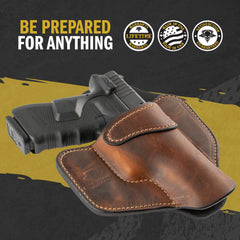 Comfort Carry Leather OWB Holster | Made in USA | Lifetime Warranty
