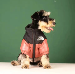 Puffer Dog Jacket | Windproof Insulated Winter Coat for Small to Large Dogs