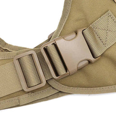 Tactics K9 Chest Harness Vest | Durable Nylon Dog Walking Harness S/M/L