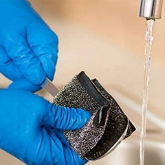 vileda glitzi inox metal temizleyici sünger 2li paket