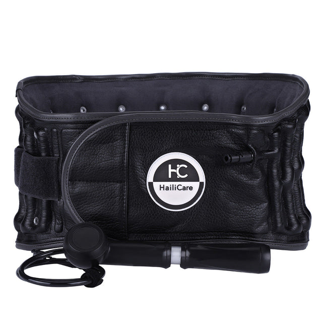 HailiCare Inflatable Lumbar Traction Belt | Hot Moxibustion & Magnetic Therapy Waist Support