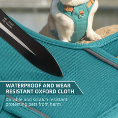 Heavy-Duty Adjustable No-Escape Dog Harness for Medium & Large Breeds – Comfortable, Padded & Durable