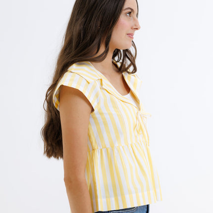 Sunshine Stripe Top — Final Sale