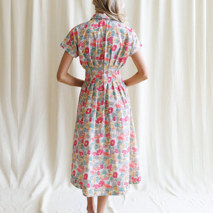 Pleated Shirtdress - Final Sale