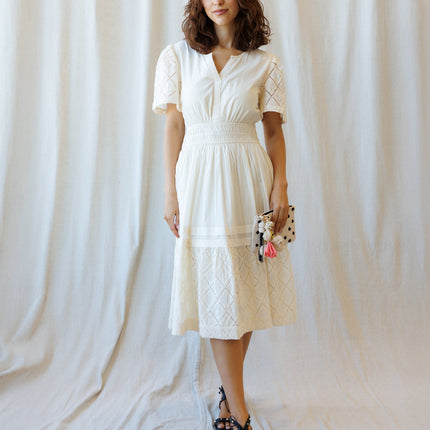 Icon Demi Cotton Lace Dress