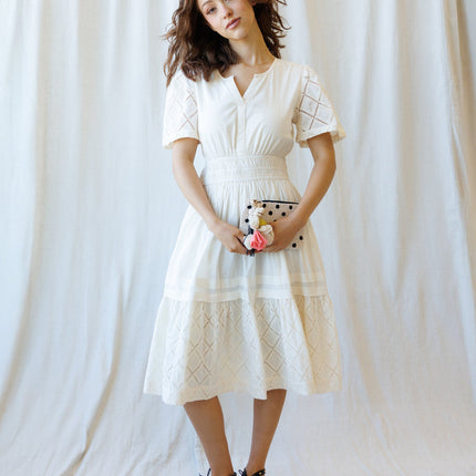 Icon Demi Cotton Lace Dress