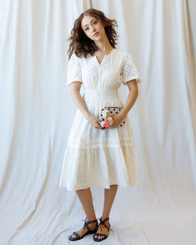 Icon Demi Cotton Lace Dress