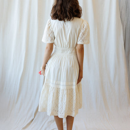 Icon Demi Cotton Lace Dress