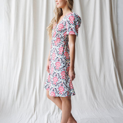 Capri Button-Front Dress - Final Sale