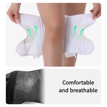 FlexGuard Air Knee Brace | Adjustable Open Patella Support with 4-Spring Stability