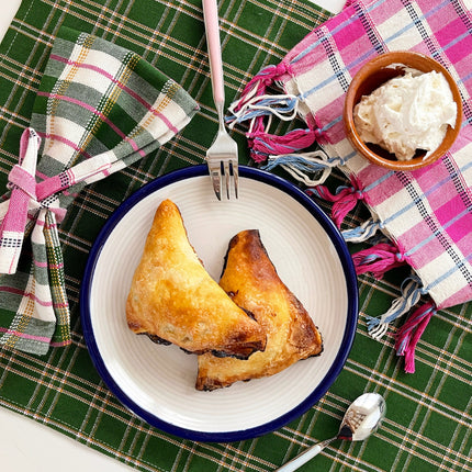 San Andres Gingham Pink & White Kitchen Towel