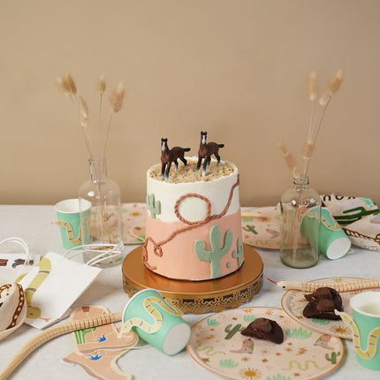 Western Party Tableware Set for 12 — 36 Pieces