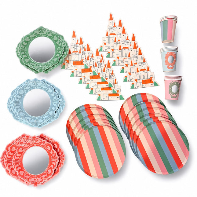 Princess Party Tableware Set for 12
