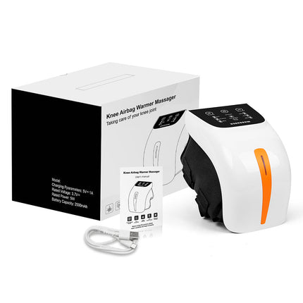 Advanced Heat & Vibration Knee Massager | 3000mAh Cordless Physical Therapy Instrument