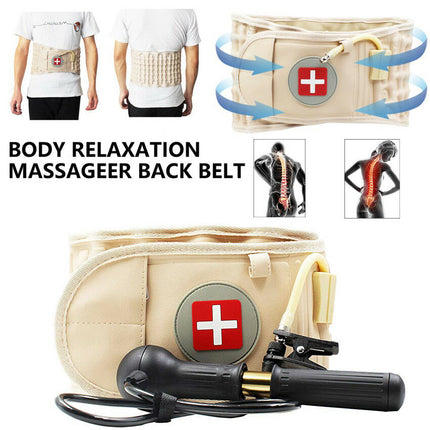Lumbar Spinal Air Decompression Back Belt | Inflatable Waist Traction Support