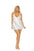 Charmeuse Chemise With Deep V Front And Adjustable Straps