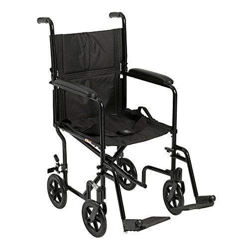 Drive Medical Lightweight Transport Wheelchair – Compact & Portable Design