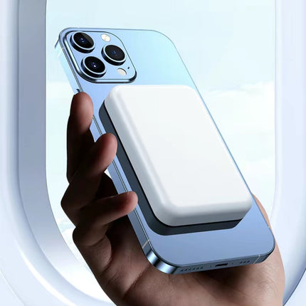 MagPocket Power Bank | 5000mAh MagSafe Compatible Wireless Magnetic Charger