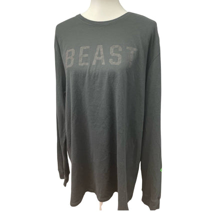 Nike Beast Tee Men's Dri-Fit Long Sleeve ‘Move Mountains’ — Pre-Owned, XXL