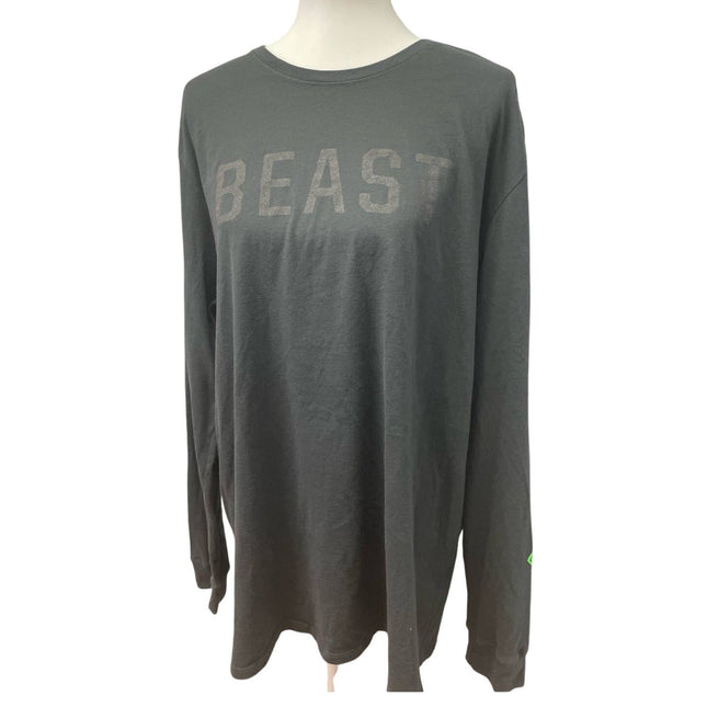 Nike Beast Tee Men's Dri-Fit Long Sleeve ‘Move Mountains’ — Pre-Owned, XXL