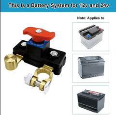 PowerSafe Battery Cut Switch | Vehicle Battery Disconnect for Cars, Boats & RVs