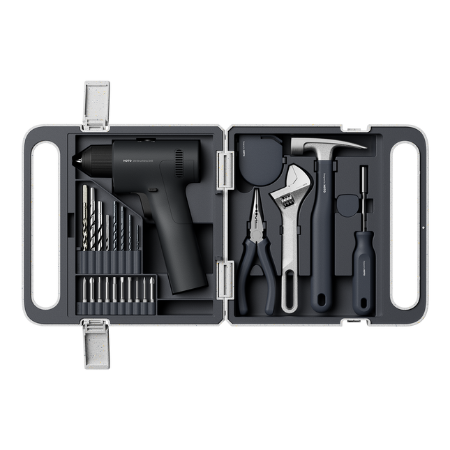 HOTO 16V Brushless Drill Tool Kit