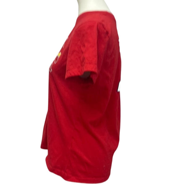 Nike Women's St. Louis Cardinals Yadier Molina #4 Cotton Tee — Pre-Owned, Medium