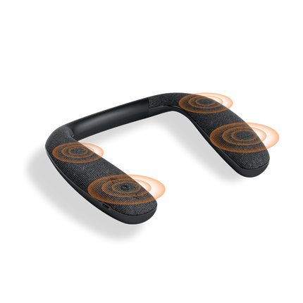 Vibe Bluetooth Neckband Speaker - 360° Sound & Gaming Audio