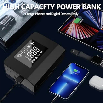 RoadReady Jump Starter Kit | 4000A Peak, 150PSI Air Pump, 15000mAh Power Bank & LED Light
